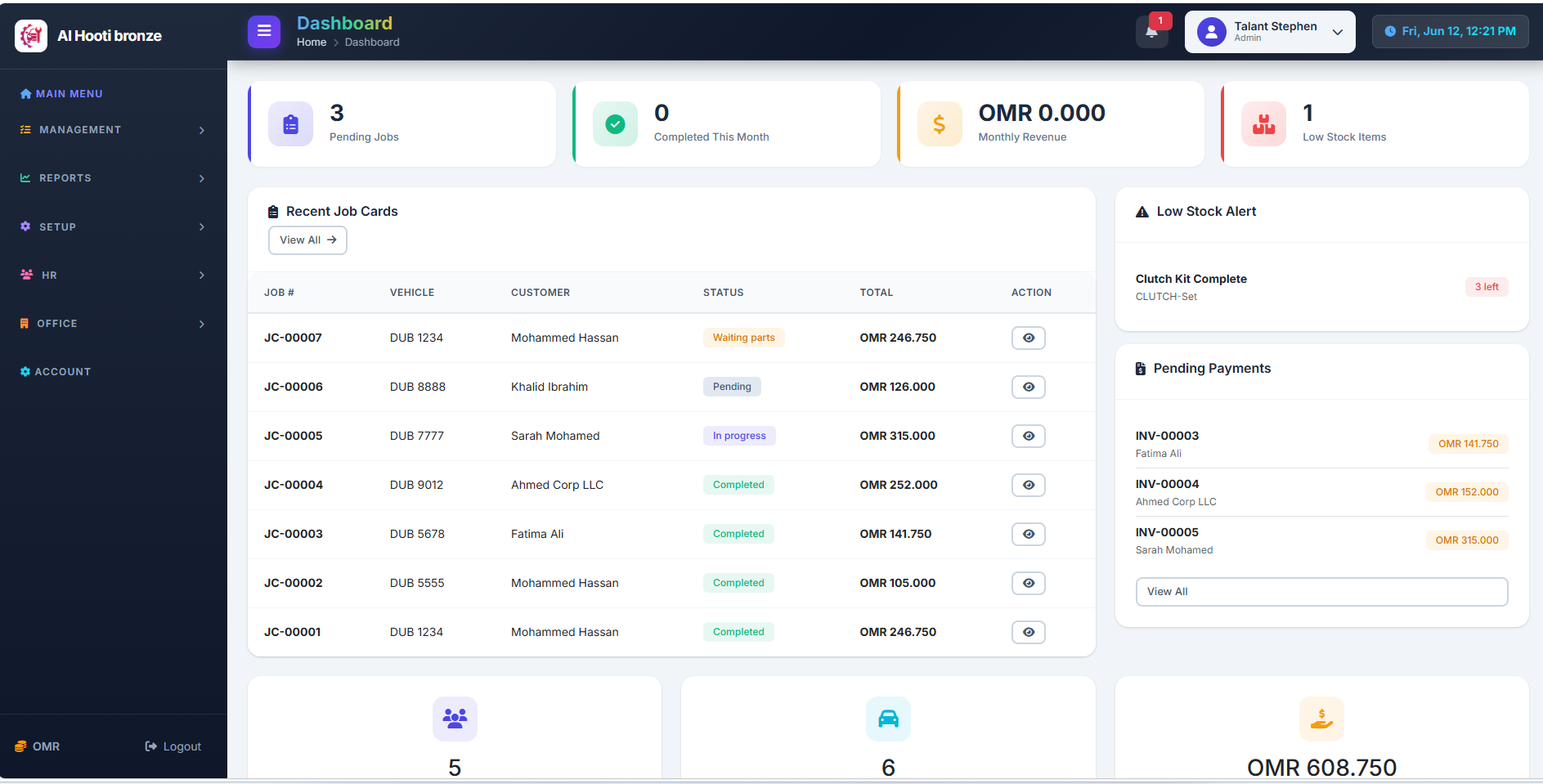 GARAGEPRO - FUTURE ENHANCEMENTS