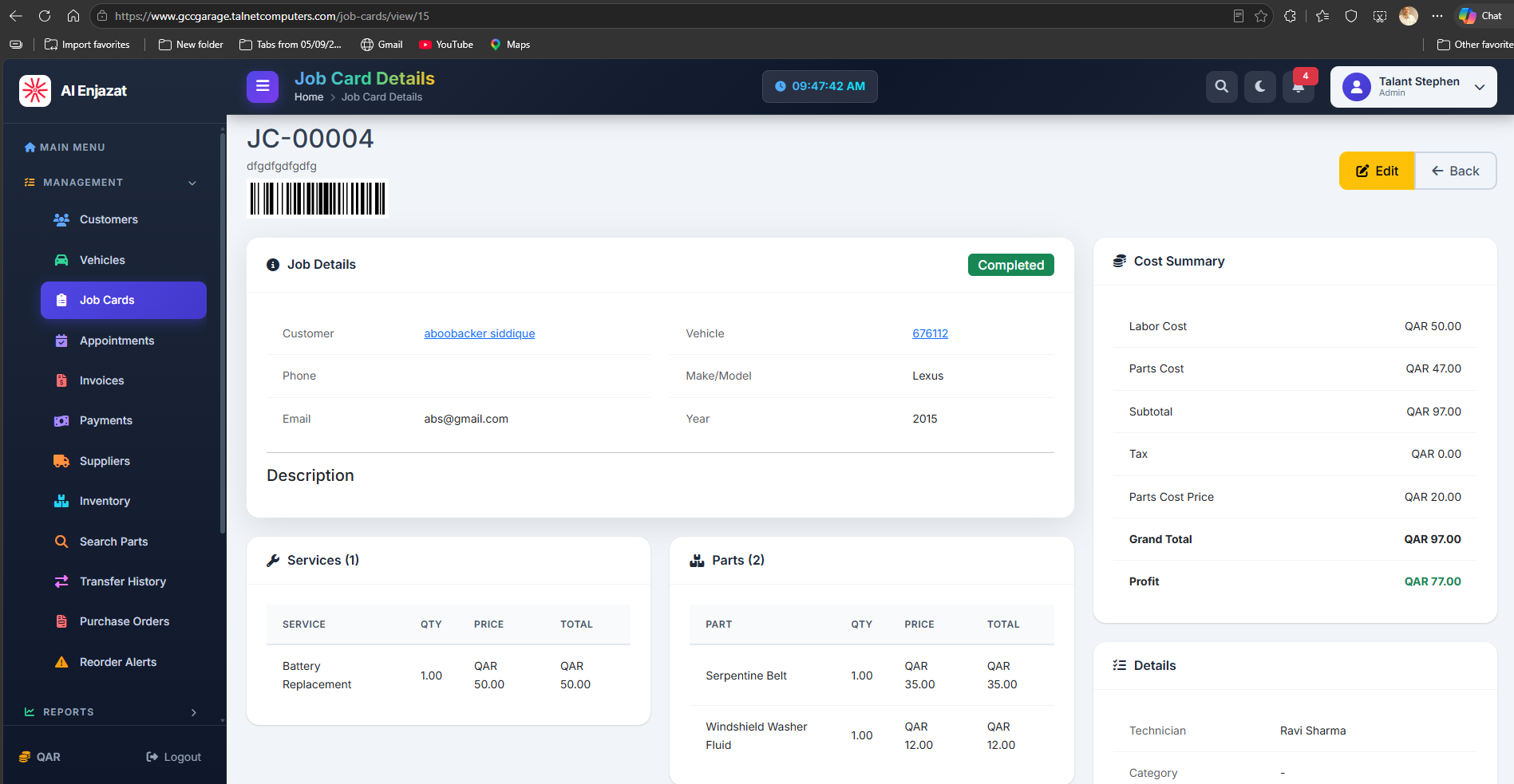 GARAGEPRO - FUTURE ENHANCEMENTS